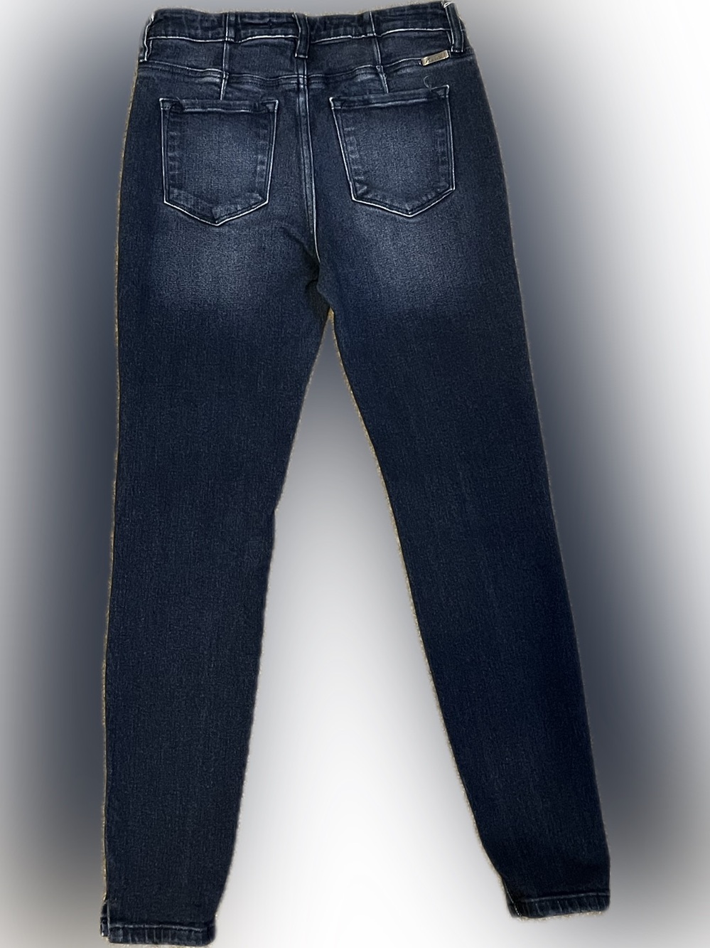 KanCan High-Rise Skinny Dark Blue Jeans size 28 - Picture 3 of 11
